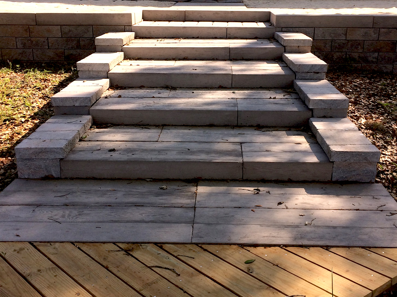 grey stairs