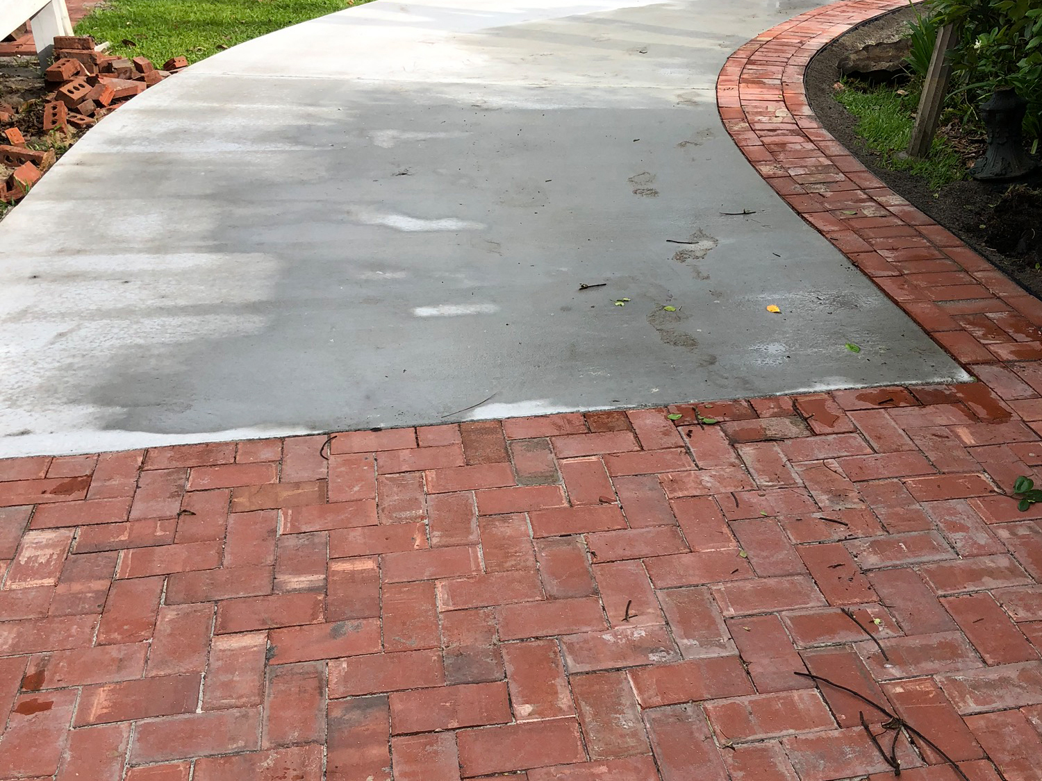 Thin Stone Pathway