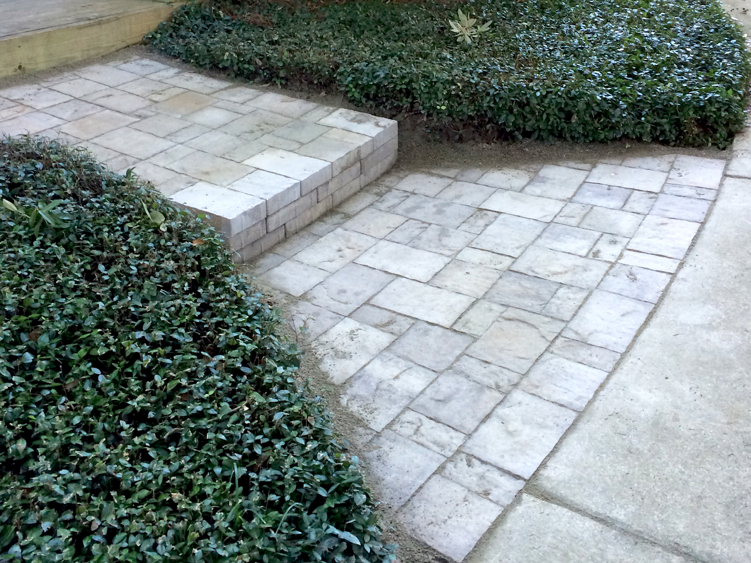 Grey Stone Entryway