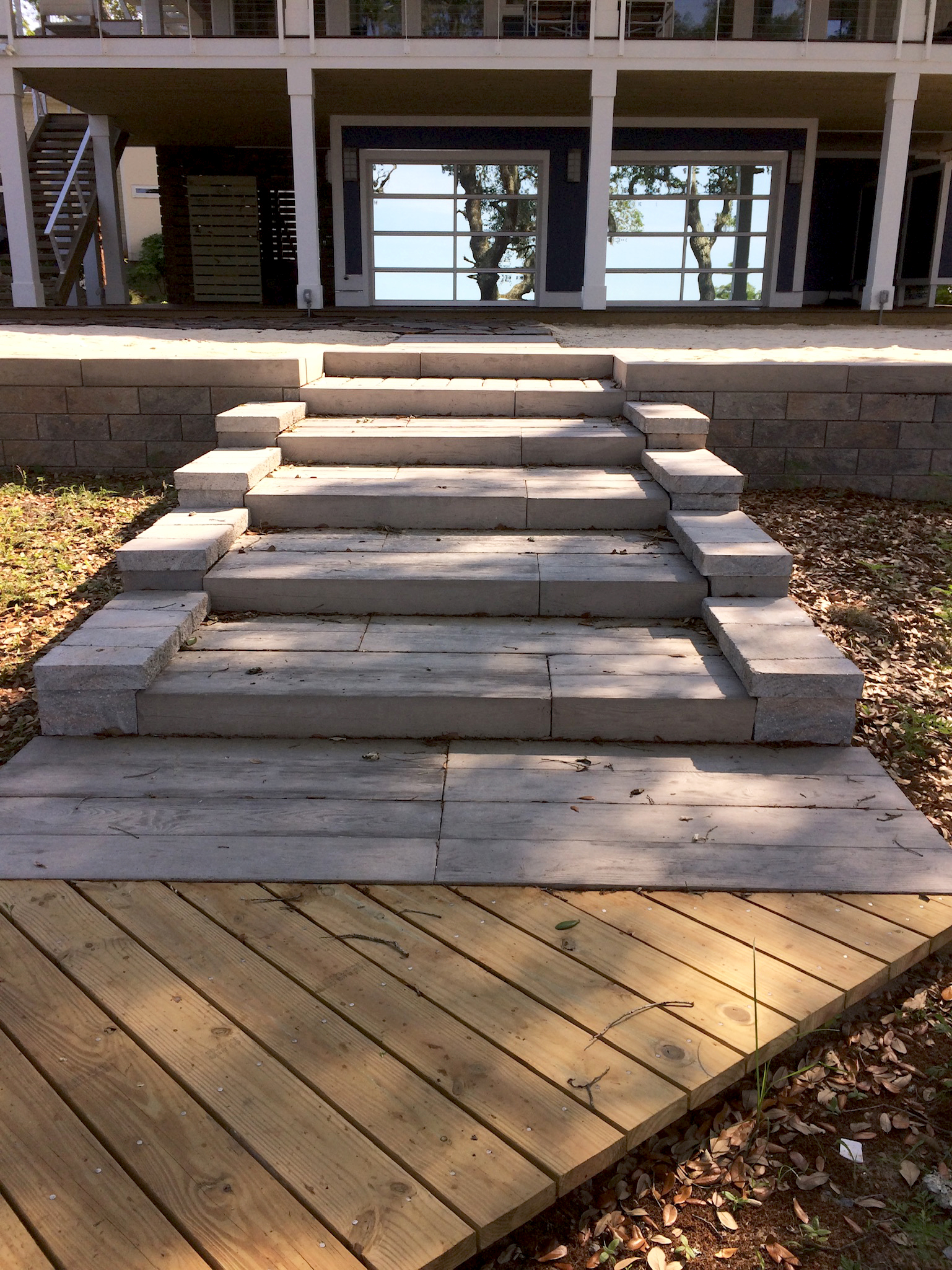 grey stairs