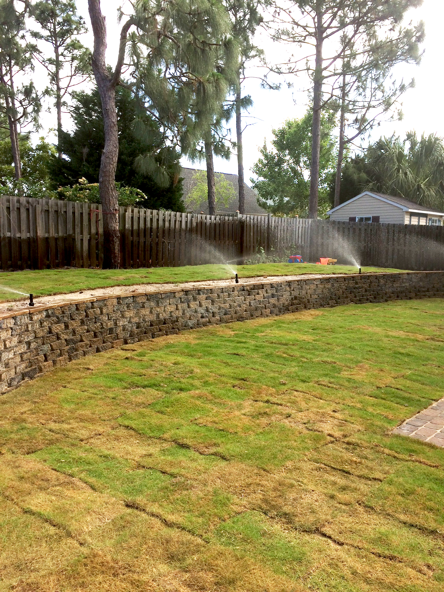 stone wall