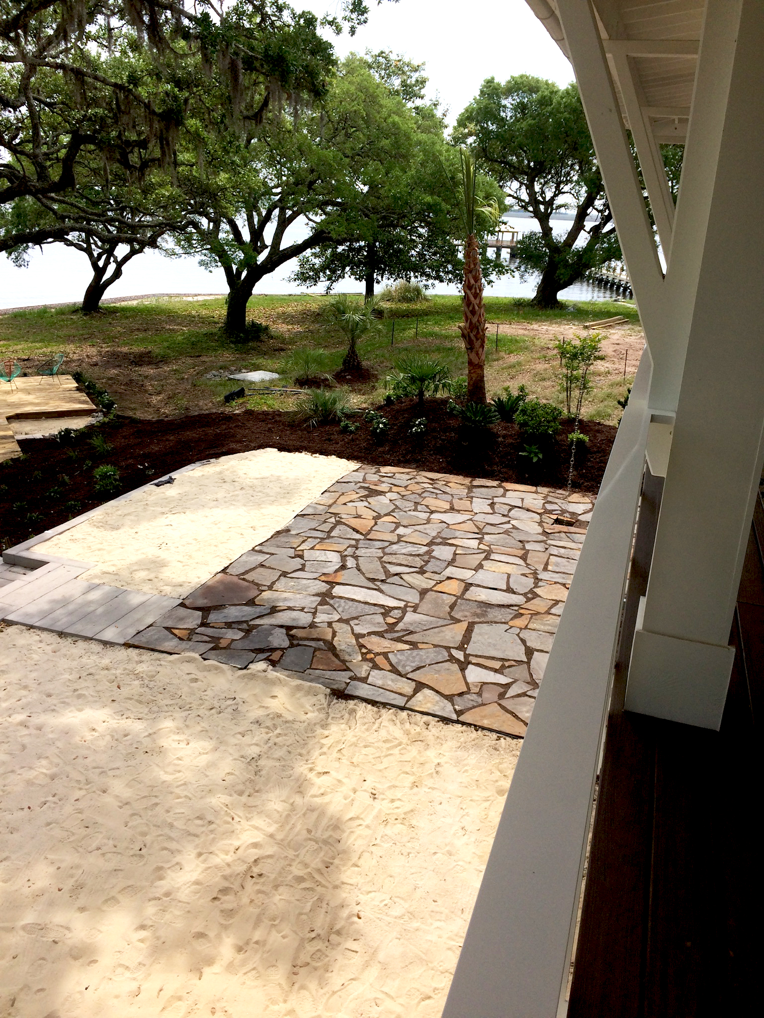 birds eye stone pattern