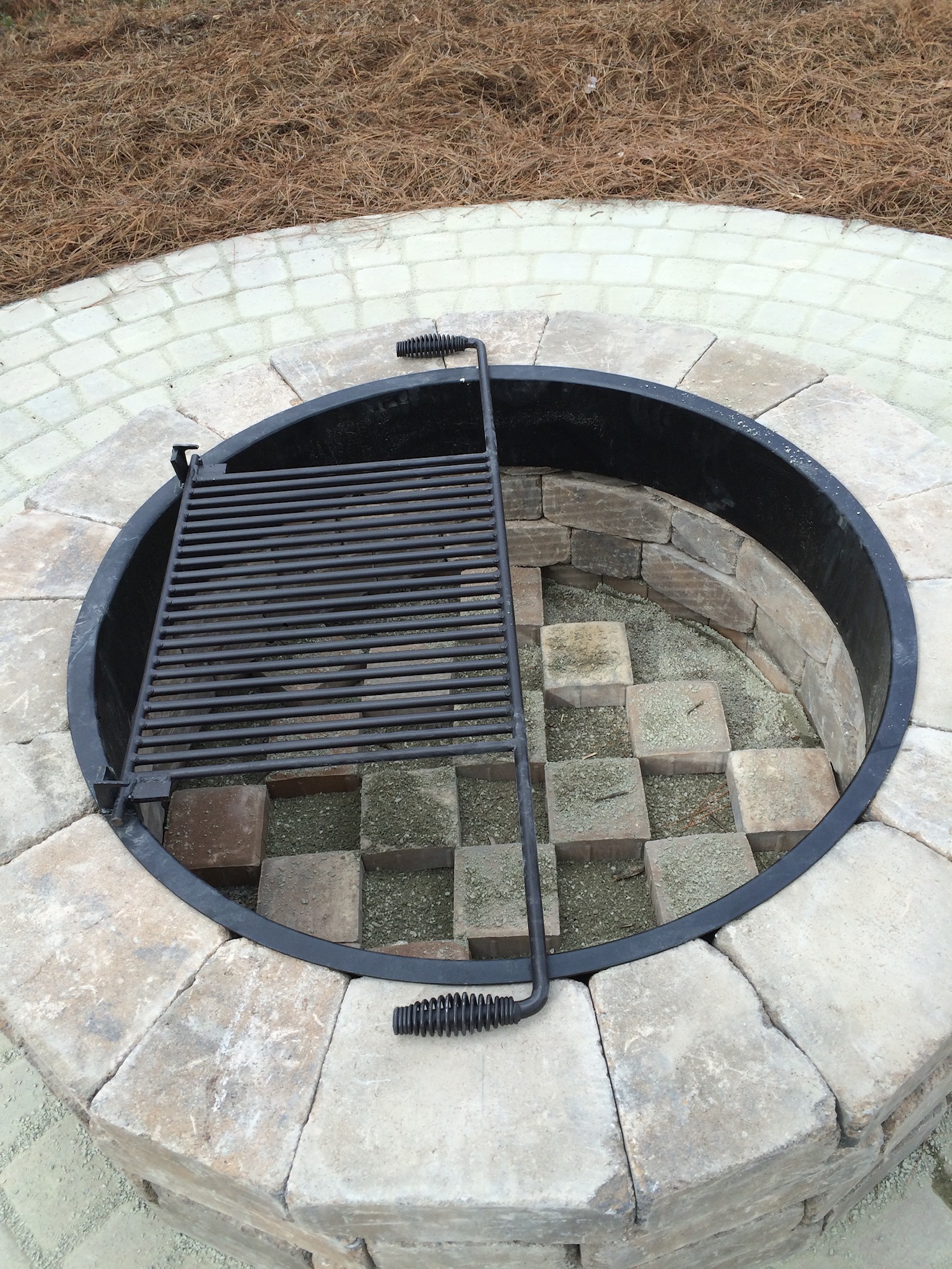 grey fire pit CU